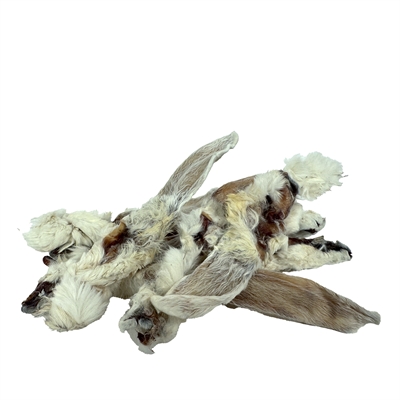 Petsnack Konijnenoren met Vacht 200 gr – Natuurlijk Hondenvoer