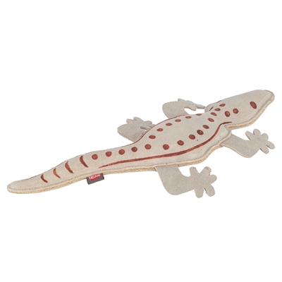 TRIXIE Hondenspeeltje Salamander Leer 37 cm – Natuurlijke uitstraling