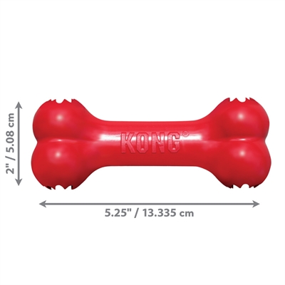 KONG Hundespielzeug KONG GOODIE BONE 13×3×5 cm - Rot