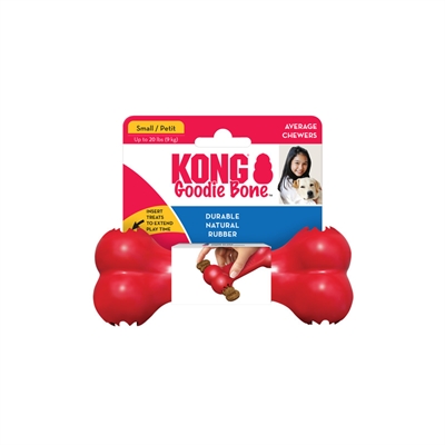 KONG Hundespielzeug KONG GOODIE BONE 13×3×5 cm - Rot
