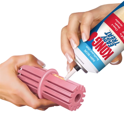 KONG Puppy Kauwstick Roze/Lichtblauw 12×5,5×5,5 cm – Assorti