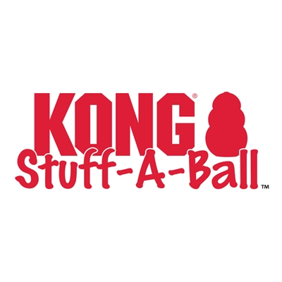 KONG honden speeltje KONG Stuff A Ball Rubber Rood 6,5×6,5 cm – vulbaar