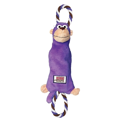 KONG honden speelgoed Tugger Knots Monkey Aap 11×9×34,5 cm – Paars