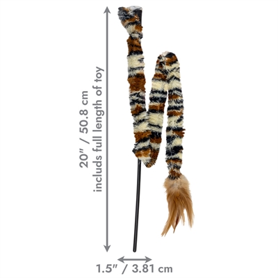 KONG Kattenhengel Swizzle Bird 4×51×2 cm – Speelgoed met Veren