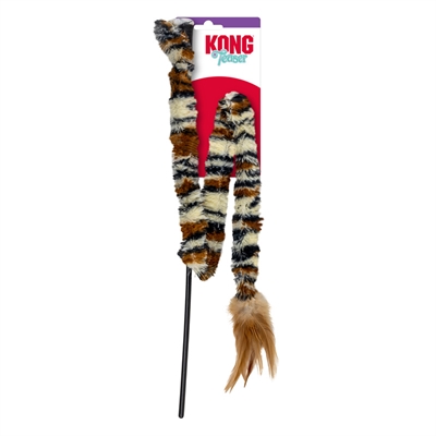 KONG Kattenhengel Swizzle Bird 4×51×2 cm – Speelgoed met Veren