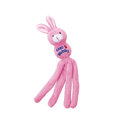 KONG Kattenspeeltje Wubba Konijn Assorti 4×4×20,5 cm – Speelplezier