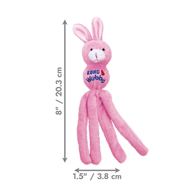 KONG Kattenspeeltje Wubba Konijn Assorti 4×4×20,5 cm – Speelplezier