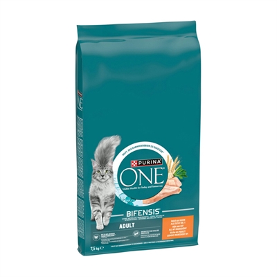 PURINA kattenvoer PURINA ONE ADULT Kip & Volkoren Granen 7,5 KG – 7,5 KG