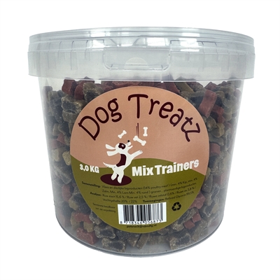 DOG TREATZ honden snoepjes Mix Trainers 3 kg – zachte beloningen