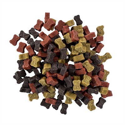 DOG TREATZ Beloningssnack IniMini Bones Zacht, klein formaat - Mix kip/zalm/lam/rund - 1,5 kg