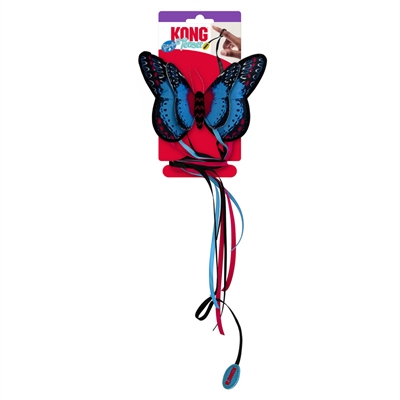KONG Kattenhengel Vlinder Assorti 14×2,5×101,5 cm – Kleurrijk