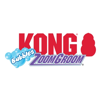 KONG hondenborstel ZoomGroom Bubbles 7×7×11,5 cm – Groen