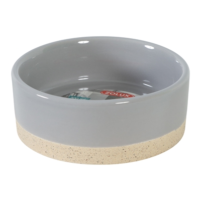 ZOLUX Olaria Voerbak Keramiek Grijs | 12 cm, 300 ml