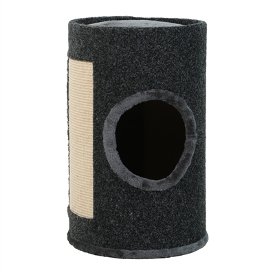 ZOLUX Krabton OLIVER Donkergrijs 31×31×50 cm – kattenkrabpaal