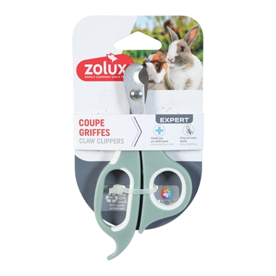 ZOLUX Nagelschaar voor knaagdier RVS-mesjes | Goedgekeurd door dierenarts - Antislip handvat - 13,7 cm