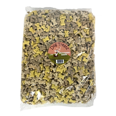 DOG TREATZ honden snacks Micro Bones Vanille 2,5 kg – kleine beloningen