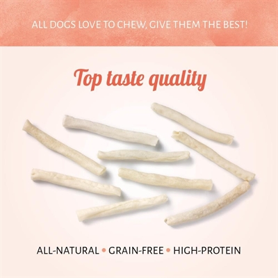 ANTOS Kauwsnack Rawhide White Roll 15 st – Natuurlijke hondenrol