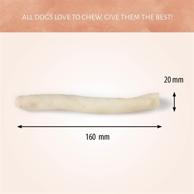 ANTOS Kauwsnack Rawhide White Roll 15 st – Natuurlijke hondenrol