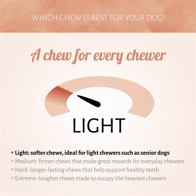 ANTOS Kauwsnack Rawhide White Roll 15 st – Natuurlijke hondenrol