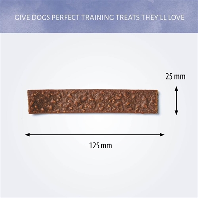 ANTOS Hondenvleessnack Jerkey Strips Rund | 100% natuurlijk, graanvrij & zacht breekbaar - 20 st (200 g)