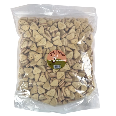 DOG TREATZ krokante hondensnacks Zalm Hartjes 2,5 kg