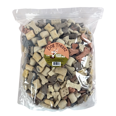 <span id="brand" data="dog treatz"/> hondenkoekjes Super Turbo Mix 2,5 kg