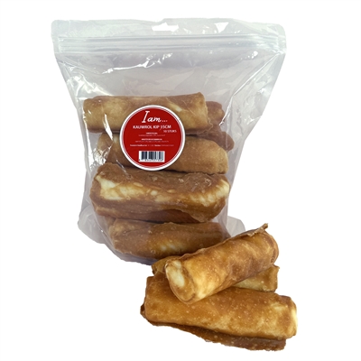 I AM kauwrol Kip 15 cm – 10 st, runderhuid, suikervrij