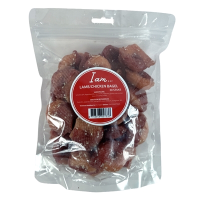I AM hondensnack Bagel Lam & Kip 30 st – 56% vlees
