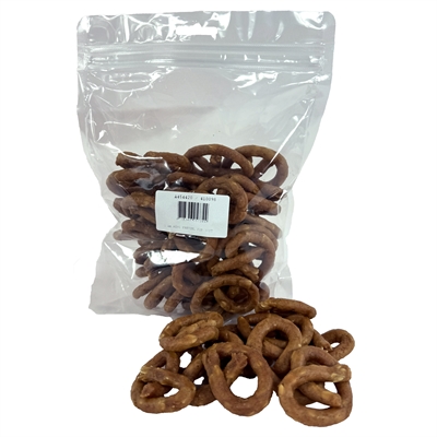 I AM hondensnack Mini Pretzel Kip 6×4 cm – 30 st