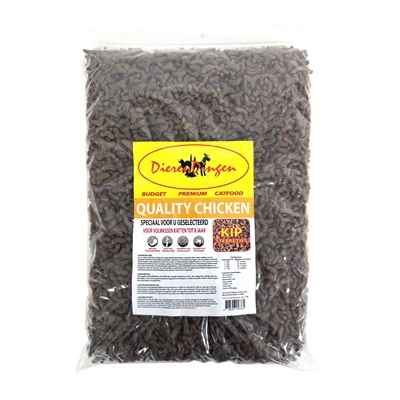 BUDGET PREMIUM kattenvoer Quality Chicken 1 kg – met 20% kip