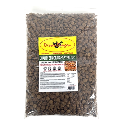 BUDGET PREMIUM kattenvoer Quality Senior 1 kg – voor oudere katten