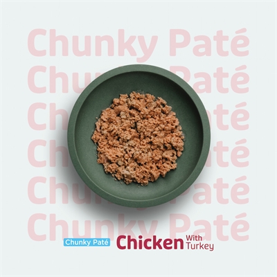 PRINS Chunky Paté Kattenvoer Chicken/Turkey 24×70 gr – Graanvrij