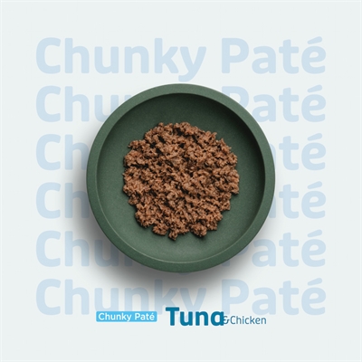 PRINS kattenvoer Chunky Paté Tuna & Chicken 24×70 gr – graanvrij