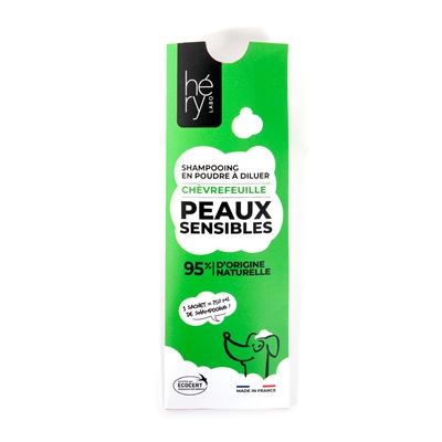 HERY Shampoo Poeder Gevoelige Huid Kamperfoelie 25 gr – Voor Honden
