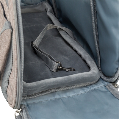 TRIXIE Hondentas Maddison Zand 42×19×28 CM – Veilig en Ventilerend