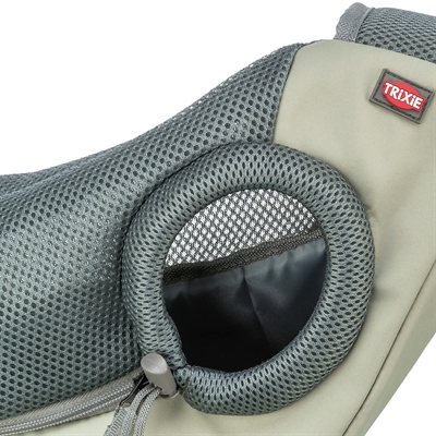 TRIXIE Hondentas Buikdrager Lichtgroen 50×18×25 cm – Draagtas voor kleine honden