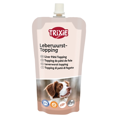 TRIXIE Topping voor honden Leverworst 300 ml - glutenvrij