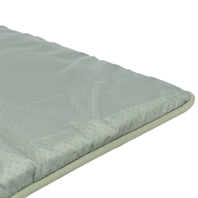 TRIXIE Ligmat Marley 3 cm vulling, slipvaste onderzijde, wasbaar 40°C - saliegroen - 90x65 cm
