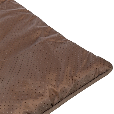 TRIXIE Ligmat Marley 3 cm vulling | Slipvast, wasbaar 40°C - Donkerbruin - 110x75 cm