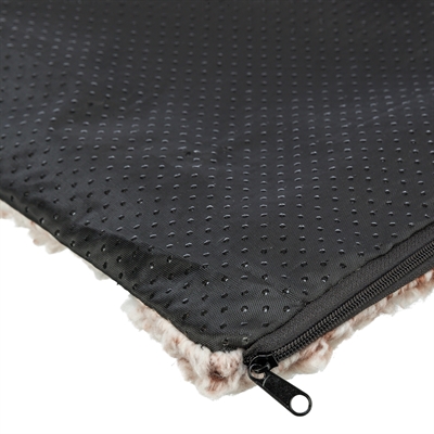 TRIXIE Ligmat Calida warmtereflecterend & zacht schapenvacht - wit/bruin - 140x85 cm