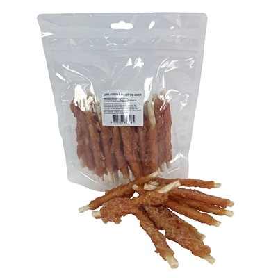 I AM hondenkauwsnack Collageen Bar KIP 400 gr – stevige structuur