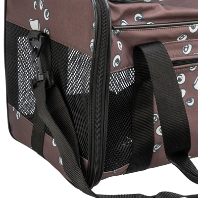 TRIXIE Hondentas Adrina Bruin 42×26×27 cm – Draagtas voor honden tot 7 kg