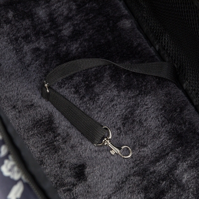 TRIXIE Hondentas Adrina Zwart 42×26×27 cm – Draagtas voor honden tot 7 kg