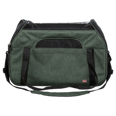 TRIXIE Hondentas Madison Olijfgroen 50×25×18 cm – Draagtas voor Honden