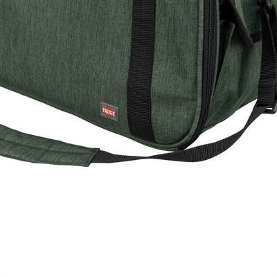 TRIXIE Hondentas Madison Olijfgroen 50×25×18 cm – Draagtas voor Honden