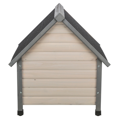 TRIXIE Hondenhok Natura Grijs 96×112×105 cm – Buitenverblijf