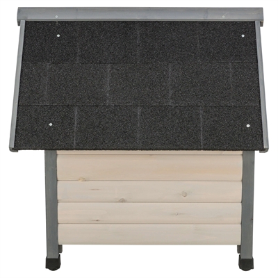 TRIXIE Hondenhok Natura Grijs 96×112×105 cm – Buitenverblijf