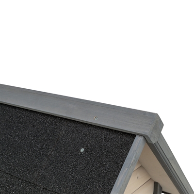 TRIXIE Hondenhok Natura Grijs 96×112×105 cm – Buitenverblijf