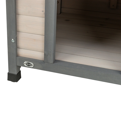 TRIXIE Hondenhok Natura Grijs 96×112×105 cm – Buitenverblijf