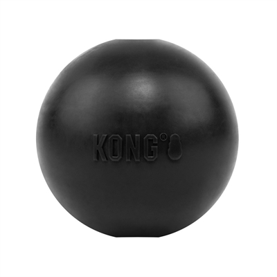 KONG hondenbal KONG EXTREME BAL MET GAT Ø 9 cm – zwart